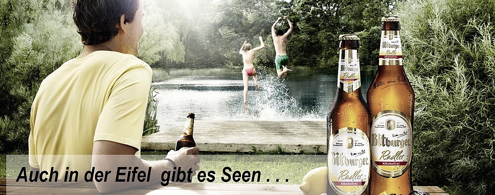 Anzeige für Bitburger Radler Alkoholfrei
