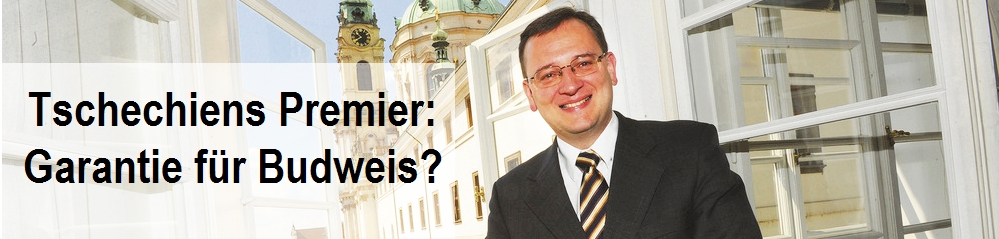 Premierminister Petr Nečas